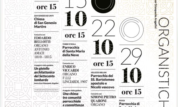 Calendario PASSEGGIATE ORGANISTICHE