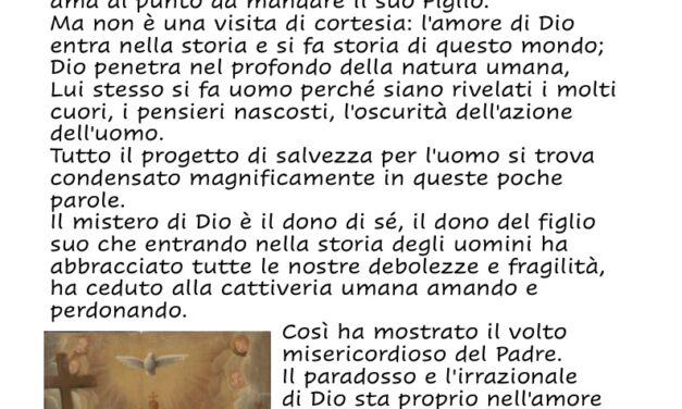 Foglio Settimanale dal 04 al 11 giugno 2023