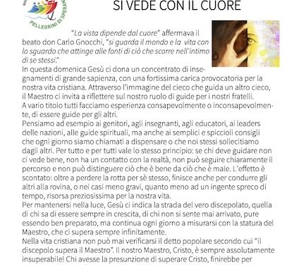Foglio Settimanale dal 02 al 09 marzo 2025