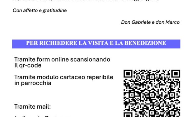 Visita e Benedizione alle Famiglie 2025