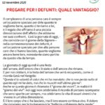 Foglio Settimanale dal 02 al 09 novembre 2025