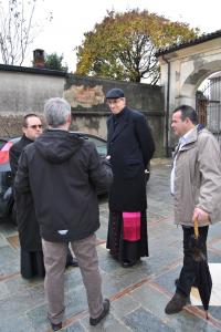 Il Vescovo in visita a Giovenzano